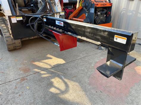 ramsplitter inverted skid steer log splitter|ramsplitter log splitter for sale.